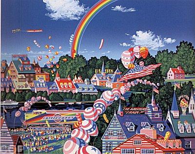 Wikioo.org - สารานุกรมวิจิตรศิลป์ - จิตรกรรม Hiro Yamagata - American Train