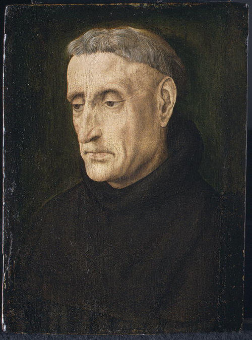 Wikioo.org - The Encyclopedia of Fine Arts - Painting, Artwork by Hugo Van Der Goes - Benedictine Monk