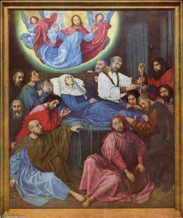 WikiOO.org - אנציקלופדיה לאמנויות יפות - ציור, יצירות אמנות Hugo Van Der Goes - Death of the Virgin