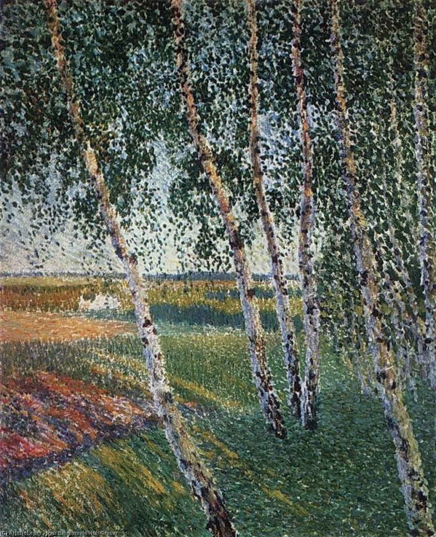 WikiOO.org - Εγκυκλοπαίδεια Καλών Τεχνών - Ζωγραφική, έργα τέχνης Igor Emmanuilovich Grabar - May Evening
