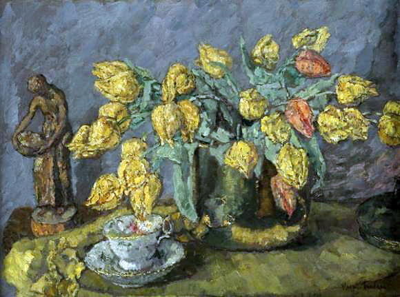 Wikioo.org - The Encyclopedia of Fine Arts - Painting, Artwork by Igor Emmanuilovich Grabar - Tulips