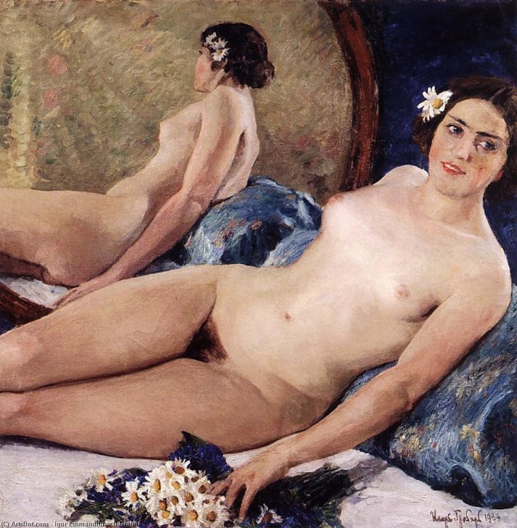 WikiOO.org - Encyclopedia of Fine Arts - Målning, konstverk Igor Emmanuilovich Grabar - Flora