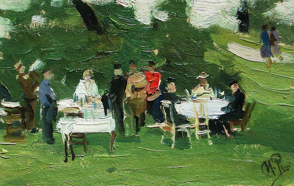 Wikioo.org - The Encyclopedia of Fine Arts - Painting, Artwork by Ilya Yefimovich Repin - Picnic