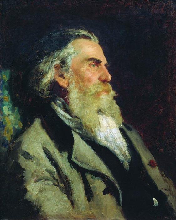 Wikioo.org - The Encyclopedia of Fine Arts - Painting, Artwork by Ilya Yefimovich Repin - Portrait of A.P. Bogolyubov