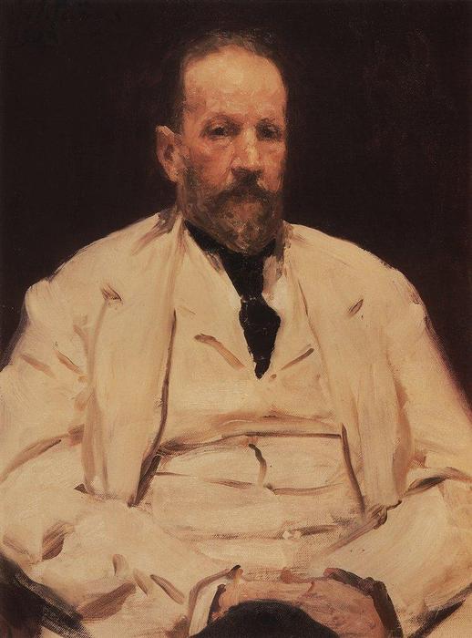 Wikioo.org - The Encyclopedia of Fine Arts - Painting, Artwork by Ilya Yefimovich Repin - Portrait of Sergei Witte, Minister of Finance