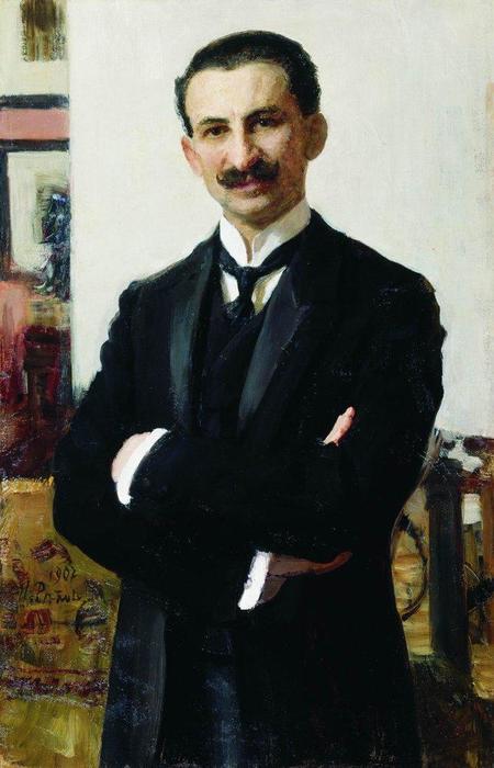 WikiOO.org - אנציקלופדיה לאמנויות יפות - ציור, יצירות אמנות Ilya Yefimovich Repin - Portrait of G.I. Shoofs