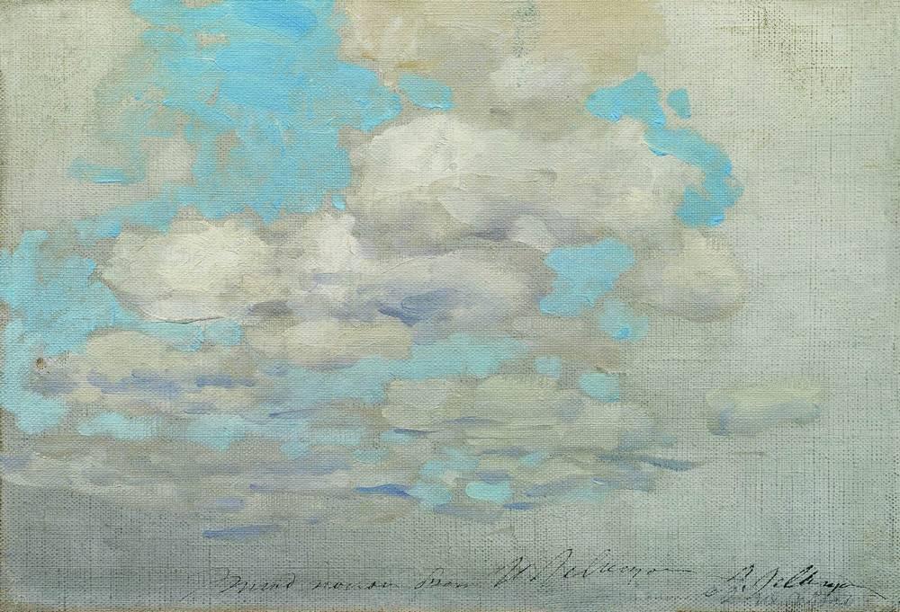 Wikoo.org - موسوعة الفنون الجميلة - اللوحة، العمل الفني Isaak Ilyich Levitan - Clouds