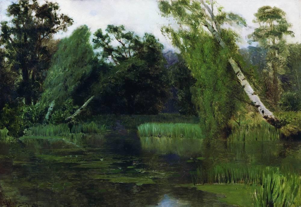 Wikioo.org - The Encyclopedia of Fine Arts - Painting, Artwork by Isaak Ilyich Levitan - At the park