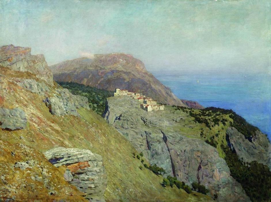 Wikioo.org - The Encyclopedia of Fine Arts - Painting, Artwork by Isaak Ilyich Levitan - Corniche. Southern France.