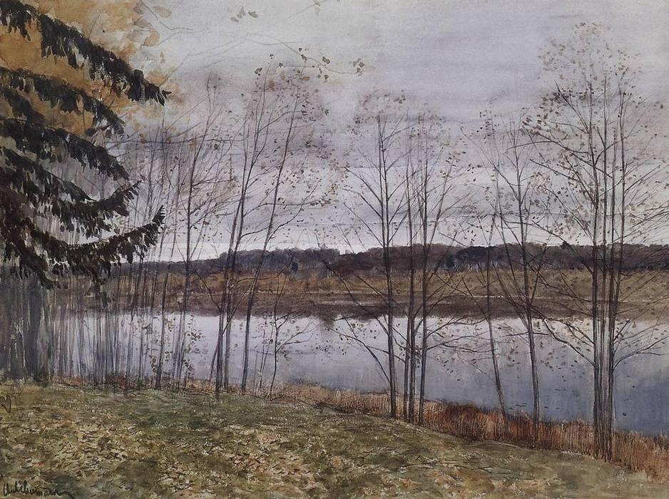 Wikioo.org - Bách khoa toàn thư về mỹ thuật - Vẽ tranh, Tác phẩm nghệ thuật Isaak Ilyich Levitan - Autumn