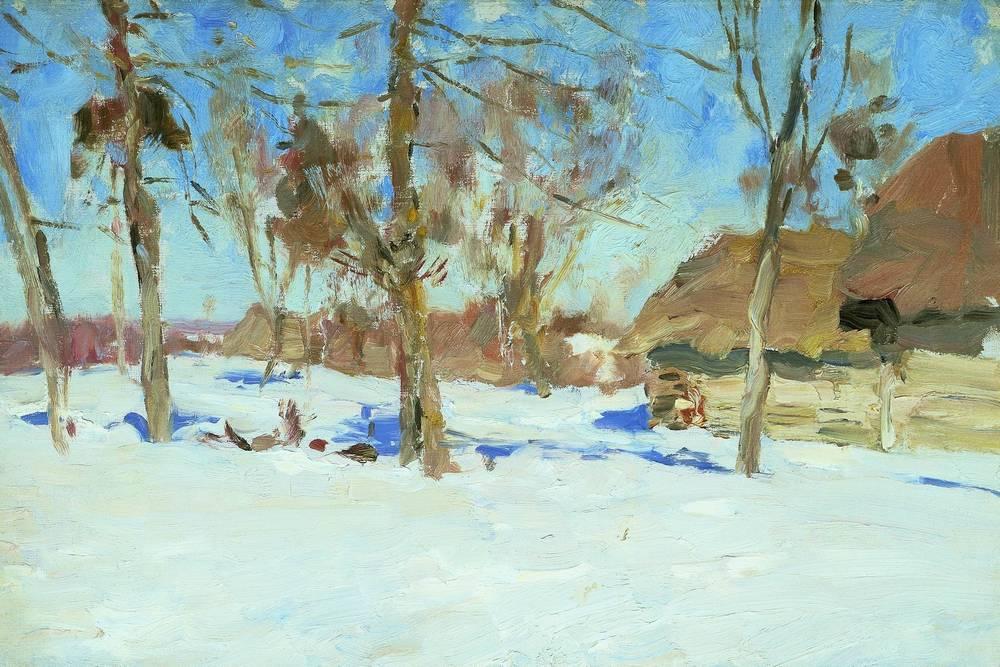 Wikioo.org - The Encyclopedia of Fine Arts - Painting, Artwork by Isaak Ilyich Levitan - Early march