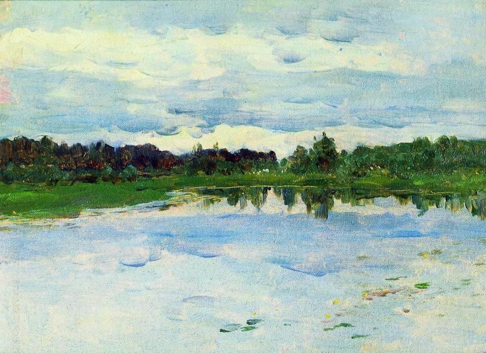 Wikioo.org - The Encyclopedia of Fine Arts - Painting, Artwork by Isaak Ilyich Levitan - Lake