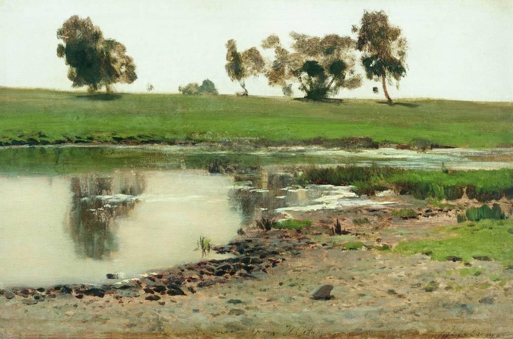 Wikioo.org - The Encyclopedia of Fine Arts - Painting, Artwork by Isaak Ilyich Levitan - Landscape