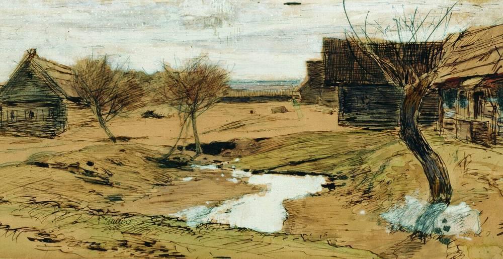Wikioo.org - The Encyclopedia of Fine Arts - Painting, Artwork by Isaak Ilyich Levitan - Spring has come