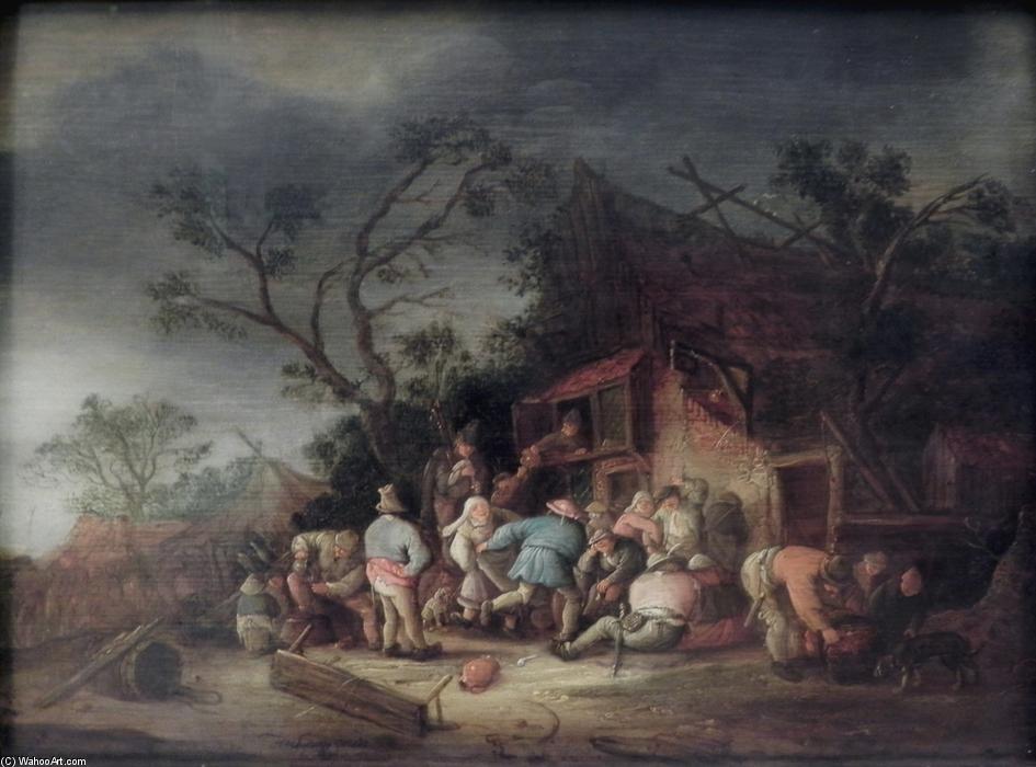 Wikioo.org - The Encyclopedia of Fine Arts - Painting, Artwork by Isaac Van Ostade - Tavern