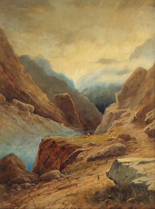 Wikioo.org - สารานุกรมวิจิตรศิลป์ - จิตรกรรม Ivan Aivazovsky - Darial Gorge