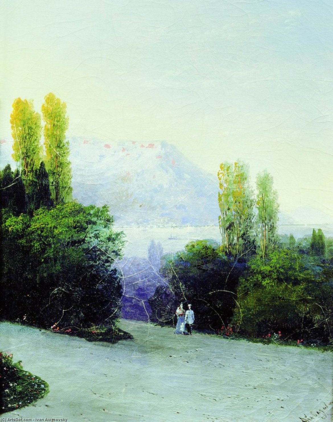 Wikioo.org - The Encyclopedia of Fine Arts - Painting, Artwork by Ivan Aivazovsky - Livadia
