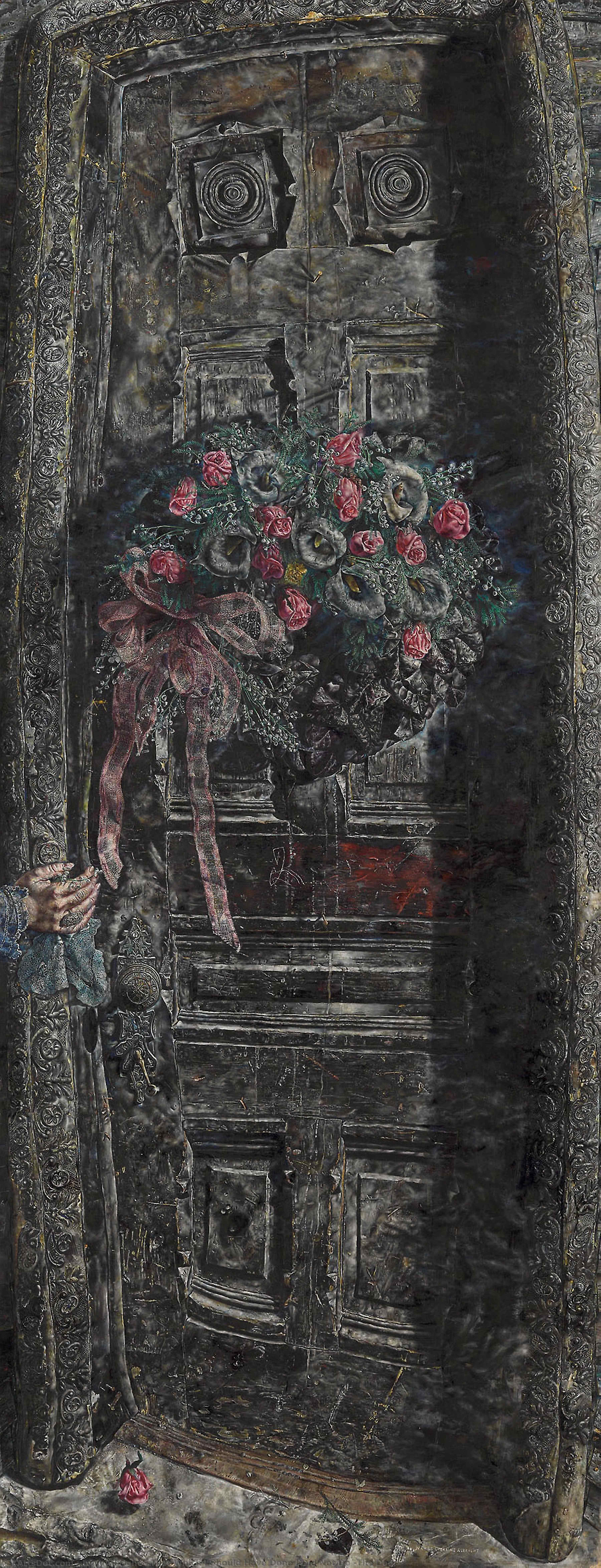 WikiOO.org - Encyclopedia of Fine Arts - Maleri, Artwork Ivan Albright - That Which I Should Have Done I Did Not Do (The Door)