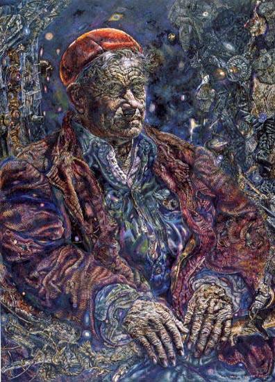 Wikioo.org - The Encyclopedia of Fine Arts - Painting, Artwork by Ivan Albright - The Vermonter