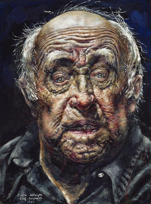 WikiOO.org - Güzel Sanatlar Ansiklopedisi - Resim, Resimler Ivan Albright - Self-Portrait