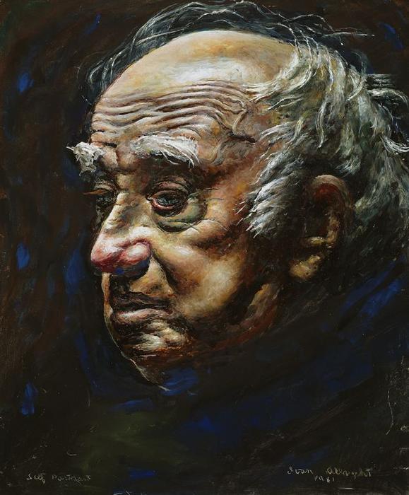 WikiOO.org - Енциклопедия за изящни изкуства - Живопис, Произведения на изкуството Ivan Albright - Self-Portrait