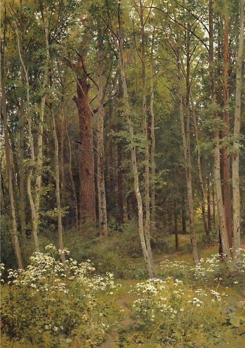 Wikioo.org - The Encyclopedia of Fine Arts - Painting, Artwork by Ivan Ivanovich Shishkin - Covert