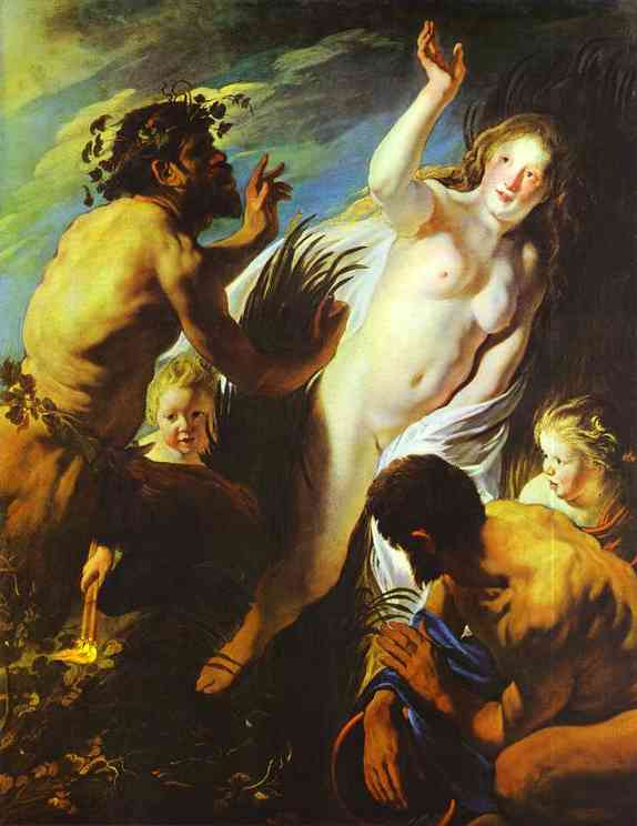 Wikioo.org - The Encyclopedia of Fine Arts - Painting, Artwork by Jacob Jordaens - Pan and Syrinx