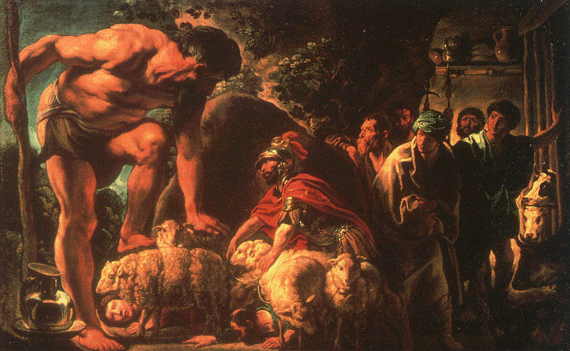WikiOO.org - Енциклопедія образотворчого мистецтва - Живопис, Картини
 Jacob Jordaens - Odysseus