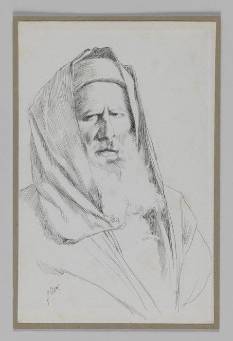 WikiOO.org - Encyclopedia of Fine Arts - Malba, Artwork James Jacques Joseph Tissot - Type of Jew