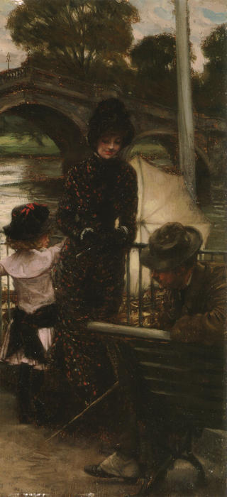 Wikioo.org - The Encyclopedia of Fine Arts - Painting, Artwork by James Jacques Joseph Tissot - A Declaration of Love