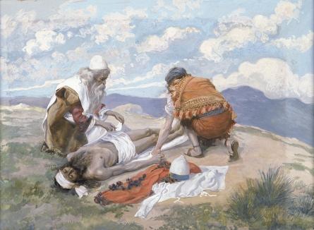Wikioo.org - The Encyclopedia of Fine Arts - Painting, Artwork by James Jacques Joseph Tissot - The Death of Aaron
