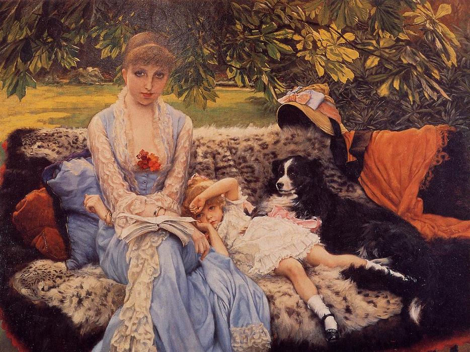 Wikioo.org - The Encyclopedia of Fine Arts - Painting, Artwork by James Jacques Joseph Tissot - Quiet
