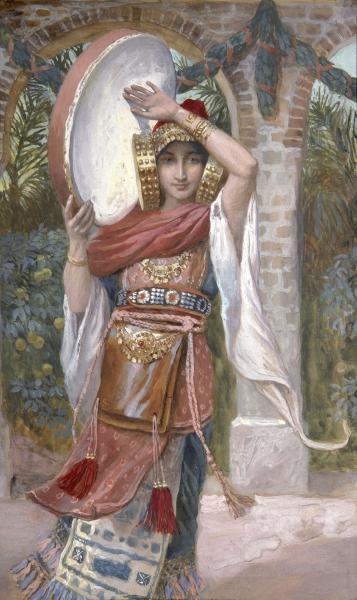 WikiOO.org - Enciclopédia das Belas Artes - Pintura, Arte por James Jacques Joseph Tissot - Jephthah's Daughter