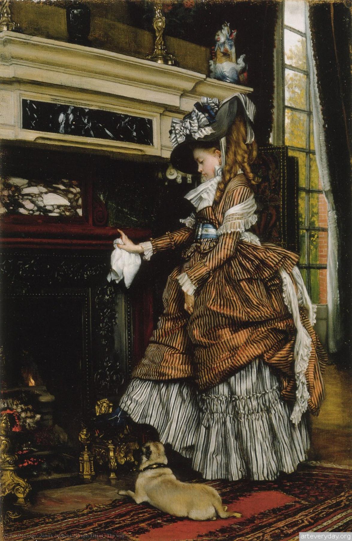 Wikioo.org - The Encyclopedia of Fine Arts - Painting, Artwork by James Jacques Joseph Tissot - The way