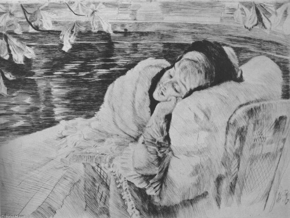 Wikioo.org - The Encyclopedia of Fine Arts - Painting, Artwork by James Jacques Joseph Tissot - Convalescence