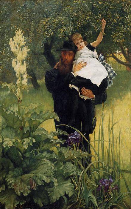 WikiOO.org - Encyclopedia of Fine Arts - Maľba, Artwork James Jacques Joseph Tissot - The Widower