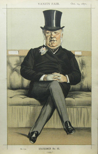 Wikioo.org - The Encyclopedia of Fine Arts - Painting, Artwork by James Jacques Joseph Tissot - Caricature of Henry William Eaton M.P.