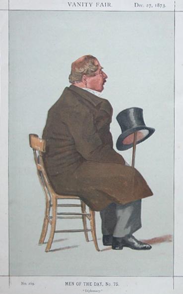 Wikioo.org - The Encyclopedia of Fine Arts - Painting, Artwork by James Jacques Joseph Tissot - Caricature of Percy William Doyle C.B.