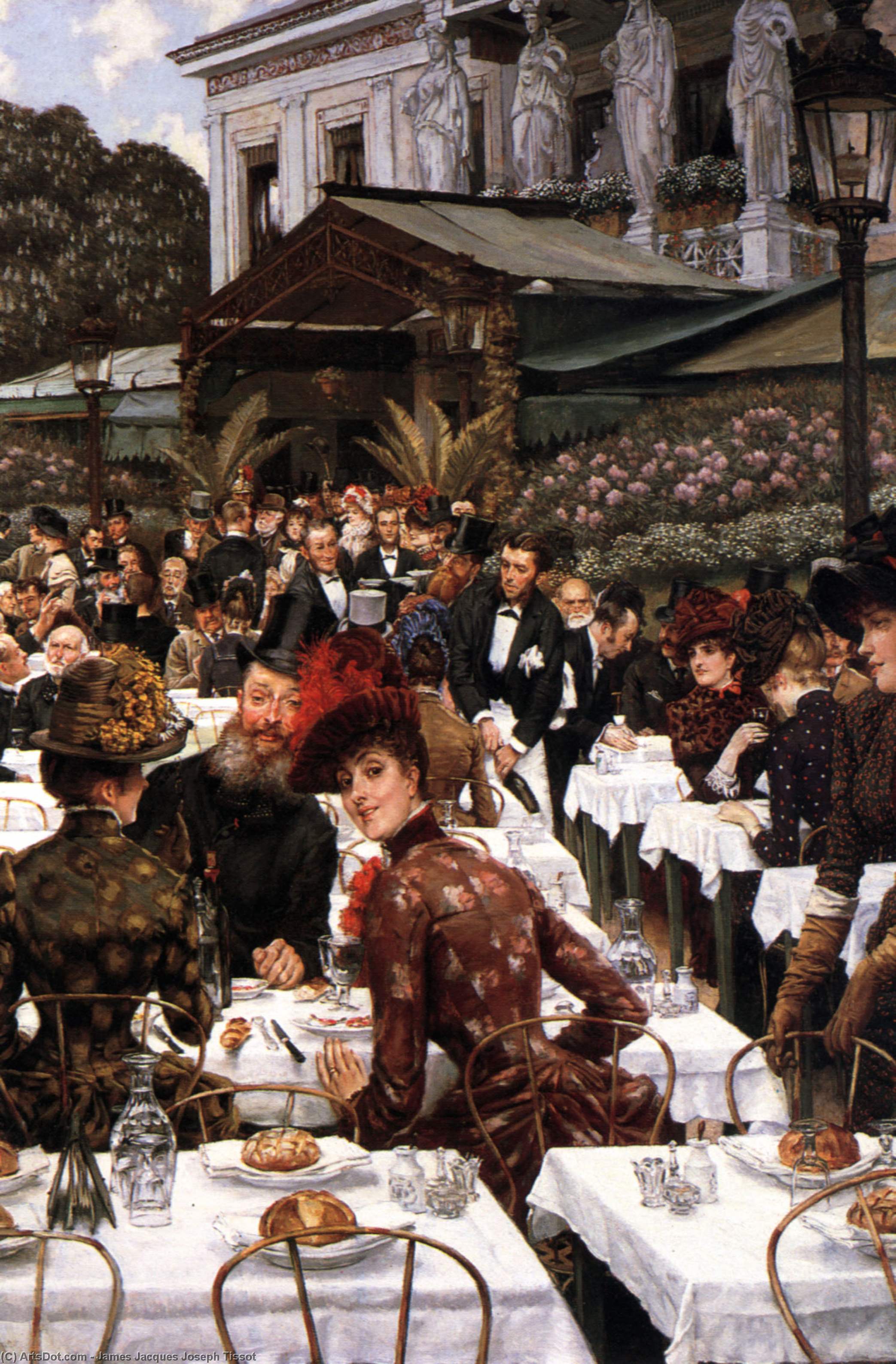 Wikioo.org - The Encyclopedia of Fine Arts - Painting, Artwork by James Jacques Joseph Tissot - The Artist's Ladies