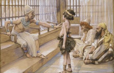 WikiOO.org - Encyclopedia of Fine Arts - Lukisan, Artwork James Jacques Joseph Tissot - Joseph Sold Into Egypt