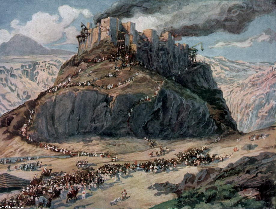 Wikioo.org - The Encyclopedia of Fine Arts - Painting, Artwork by James Jacques Joseph Tissot - The Conquest of the Amorites