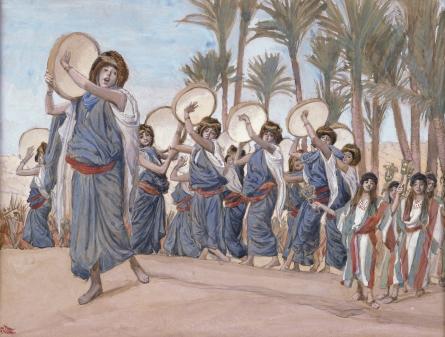 WikiOO.org - Encyclopedia of Fine Arts - Lukisan, Artwork James Jacques Joseph Tissot - The Songs of Joy