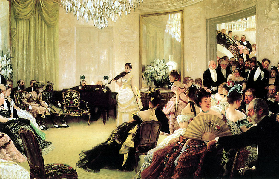 Wikioo.org - The Encyclopedia of Fine Arts - Painting, Artwork by James Jacques Joseph Tissot - Hush