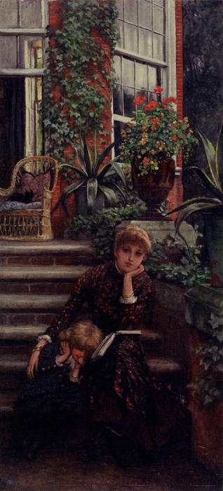 WikiOO.org - Енциклопедія образотворчого мистецтва - Живопис, Картини
 James Jacques Joseph Tissot - Older Sister