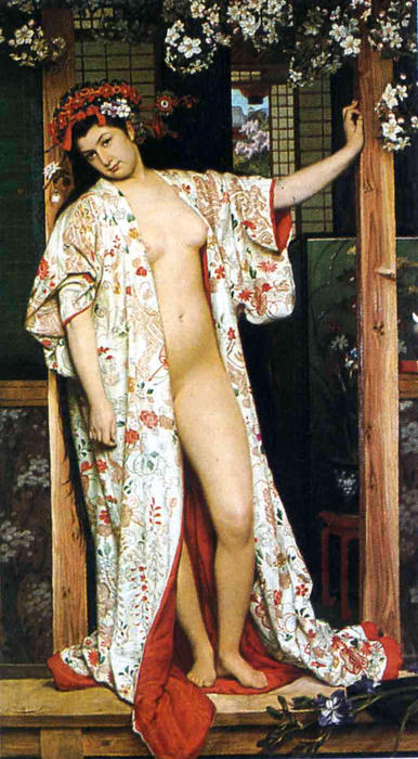 Wikioo.org - The Encyclopedia of Fine Arts - Painting, Artwork by James Jacques Joseph Tissot - The Japanese Bath