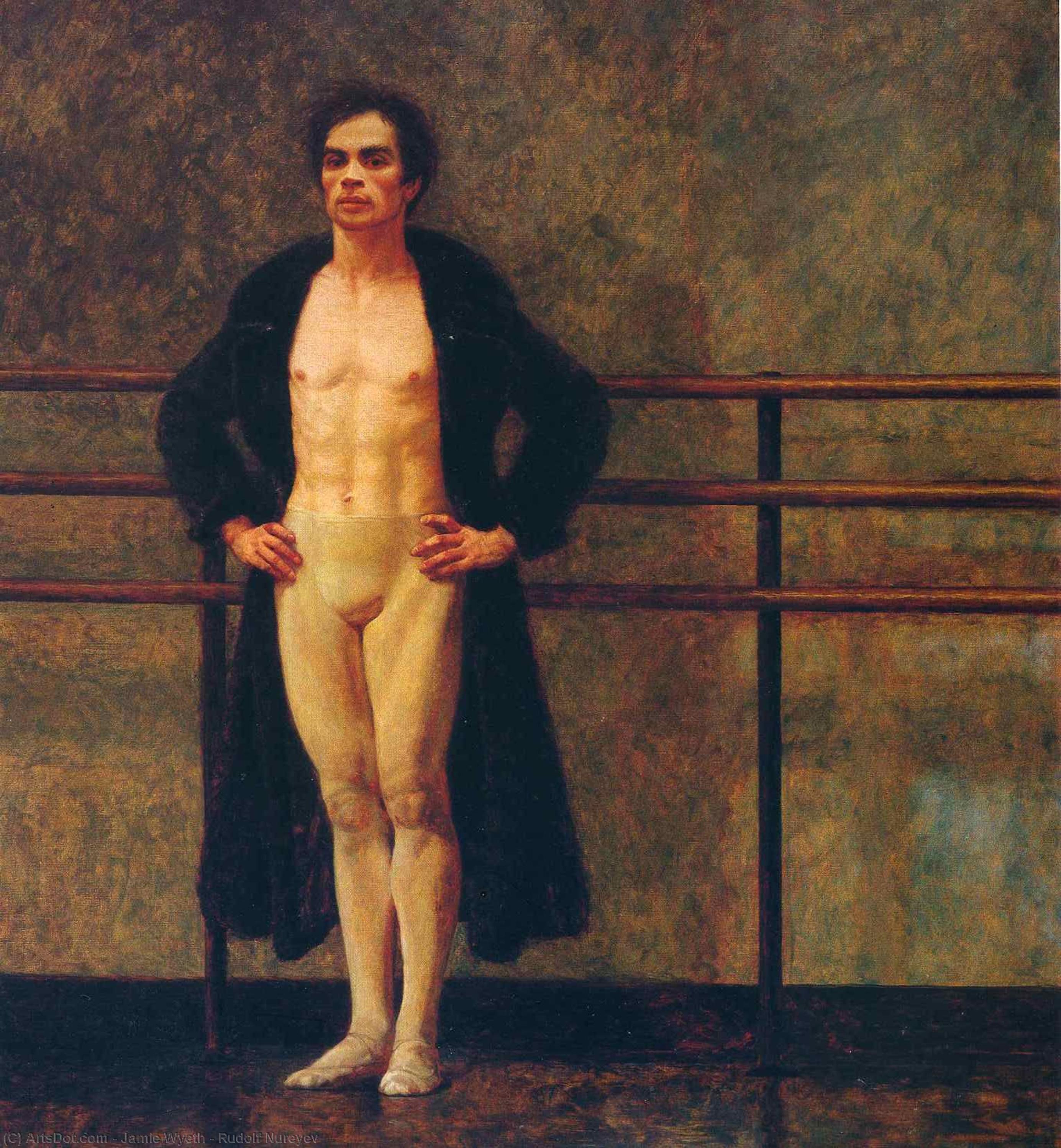 WikiOO.org - Εγκυκλοπαίδεια Καλών Τεχνών - Ζωγραφική, έργα τέχνης Jamie Wyeth - Rudolf Nureyev