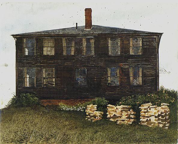 WikiOO.org - Енциклопедія образотворчого мистецтва - Живопис, Картини
 Jamie Wyeth - Slayton House