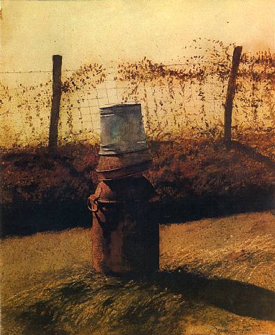 WikiOO.org - Encyclopedia of Fine Arts - Målning, konstverk Jamie Wyeth - Tin Woodsman
