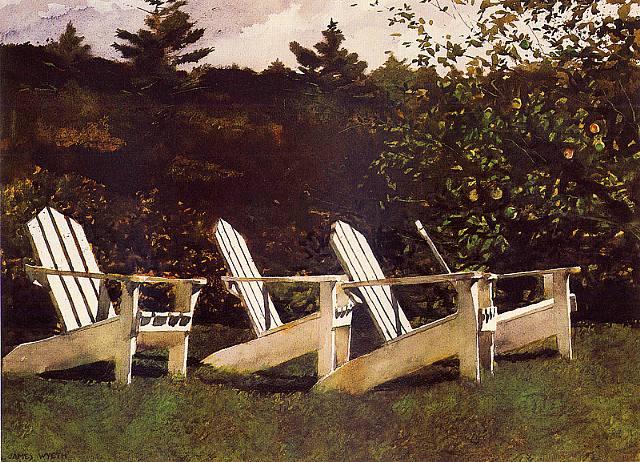 Wikioo.org - The Encyclopedia of Fine Arts - Painting, Artwork by Jamie Wyeth - Island Library