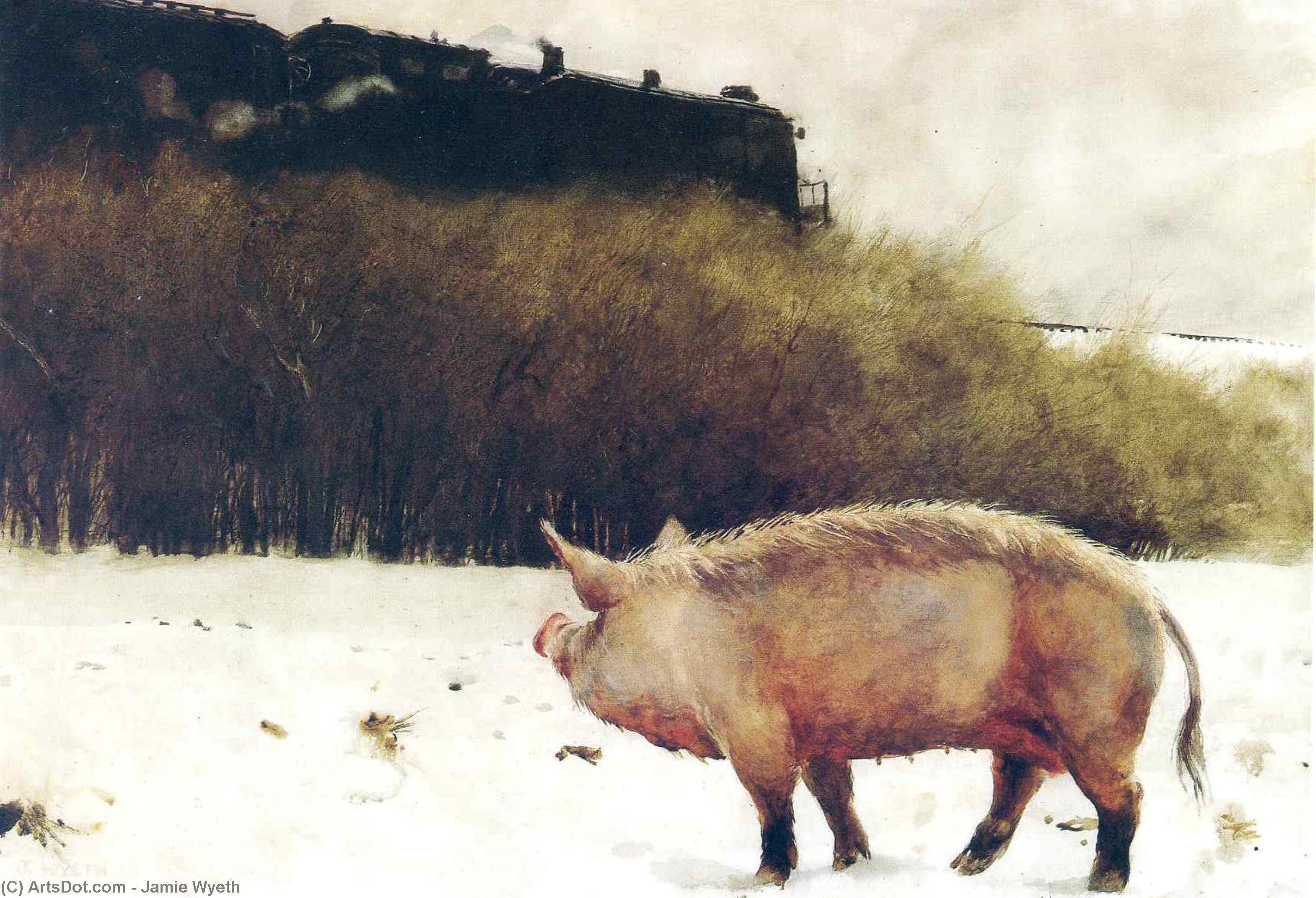 Wikioo.org - The Encyclopedia of Fine Arts - Painting, Artwork by Jamie Wyeth - Switcher